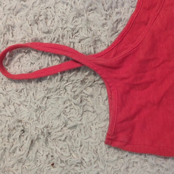 Lands End chili papaya orange tank top size extra small - Picture 4 of 5
